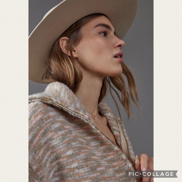 :Price Firm: NWT Anthropologie Ines Half-Zip Sweater - Picture 4 of 11